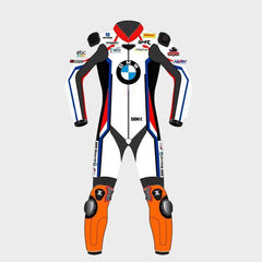 BMW Motorrad MotoGp Motorbike Leather Racing Suit Front