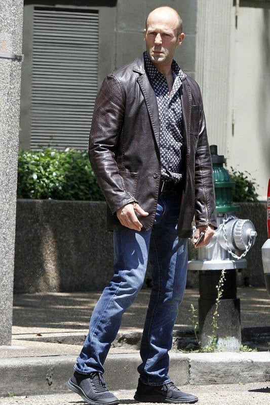 Fast And Furious 7 Jason Statham Leather Jacket-2
