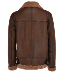 Men's B3 Shearling Leather Flight Jacket-2