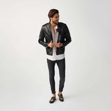 Mens Dolomiti Leather Jacket-1