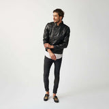 Mens Dolomiti Leather Jacket-2