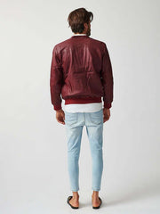 Mens Londoner Cardi Leather Jacket-9