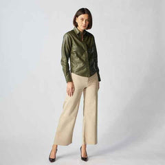 Nottingham Leather Jacket For Women-11