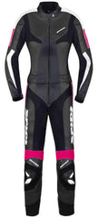 Spidi Poison Touring Ladies Two Piece Motorcycle Leather Suit-4