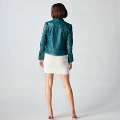 The Stuttgart Leather Jacket For Women-17