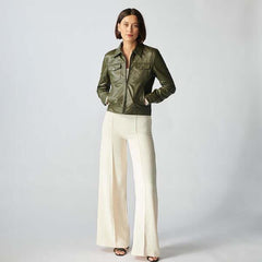 The Stuttgart Leather Jacket For Women-38