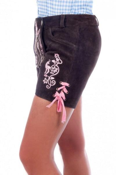 Traditional German Lederhosen Women Isabella Brown-2