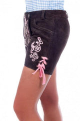 Traditional German Lederhosen Women Isabella Brown-2