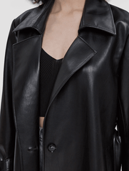 Womens Hip Length Maxi Coat-4