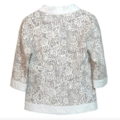 Womens Japanese Style White Leather Jacket-3
