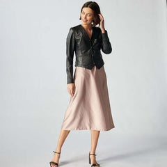 Womens Manchester Leather Jacket-10