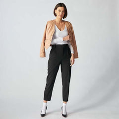 Womens Manchester Leather Jacket-17