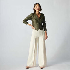 Womens Manchester Leather Jacket-37