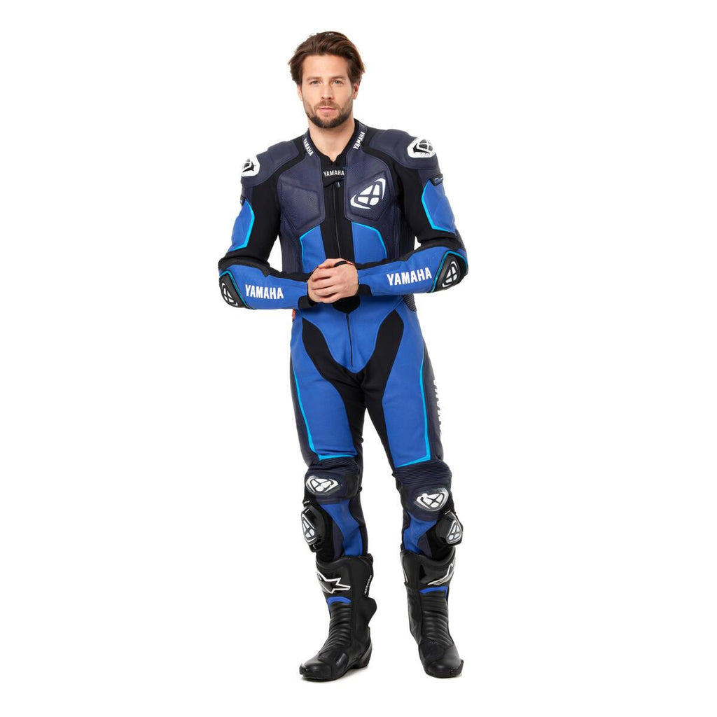 Yamaha R Series Men's Leather Motorcycle Racing Suit – Leatherjacketwear